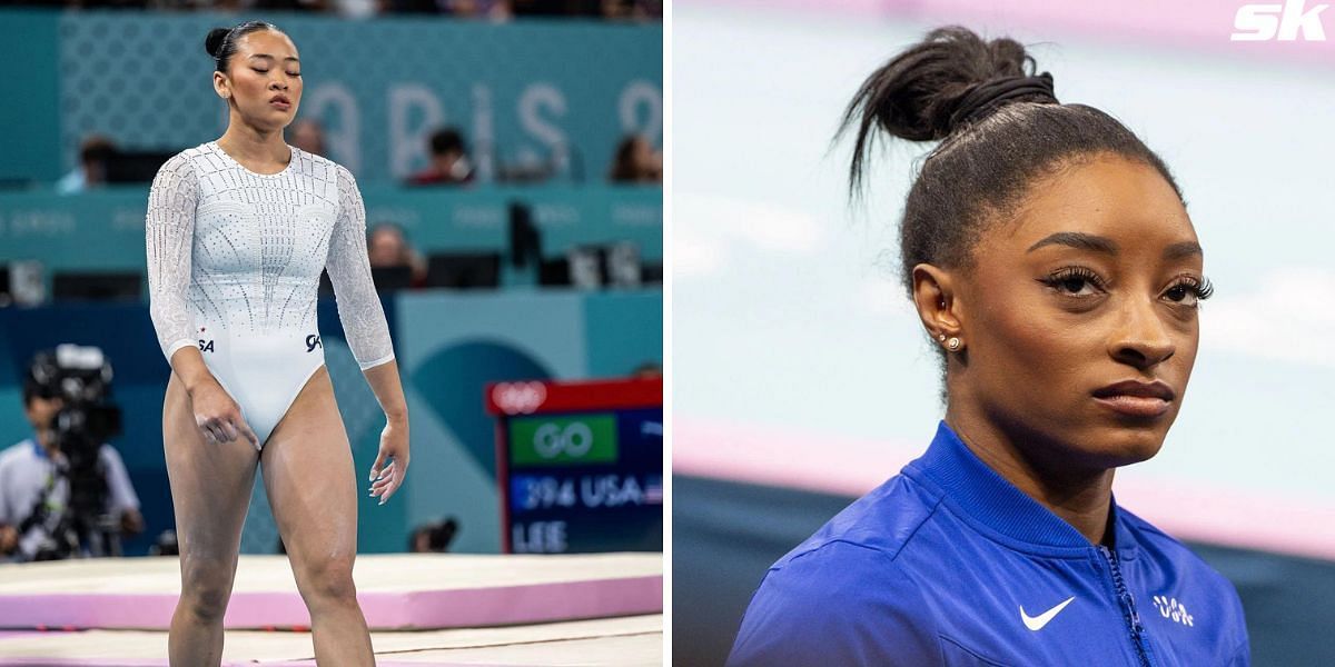 Neither Suni Lee nor Simone Biles finished on the podium (Source: getty)