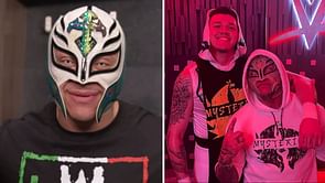 "I actually enjoy watching him" - Rey Mysterio breaks character to praise Dominik Mysterio