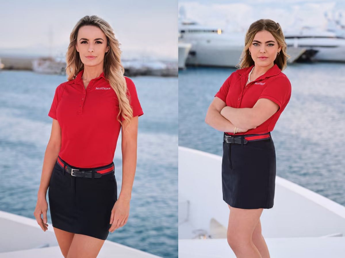 Below Deck Mediterranean stews: Ellie and Bri (Images via Bravo)