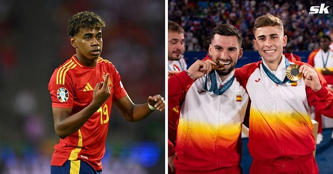 Lamine Yamal sends message to Barcelona teammate Fermin Lopez who won gold in Olympics football