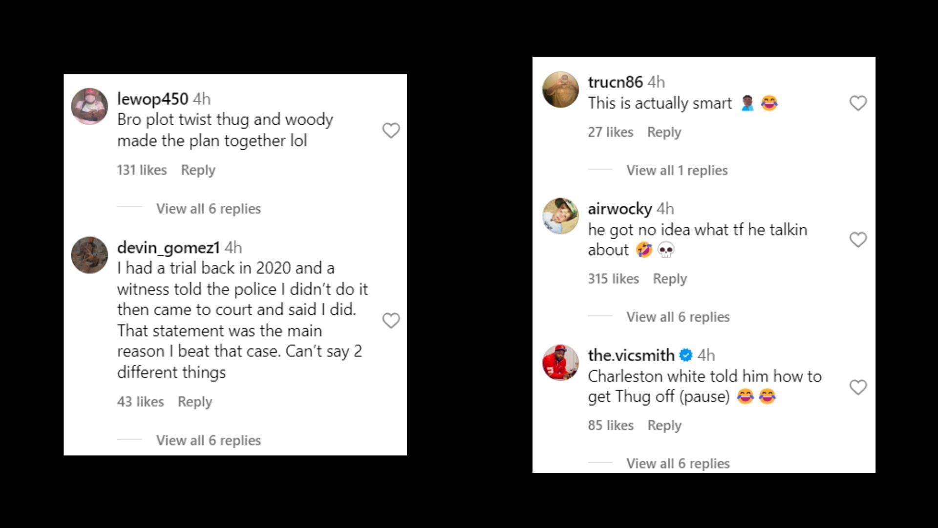 Users react on social media (Images via Instagram/nojumper)