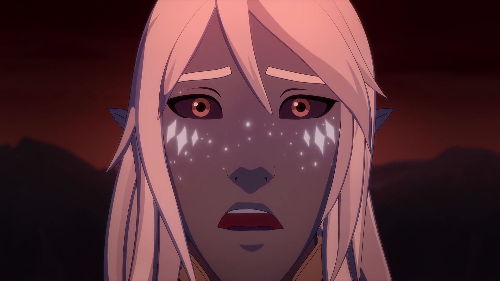 Aaravos in the finale of The Dragon Prince season 6 (Image via Netflix)