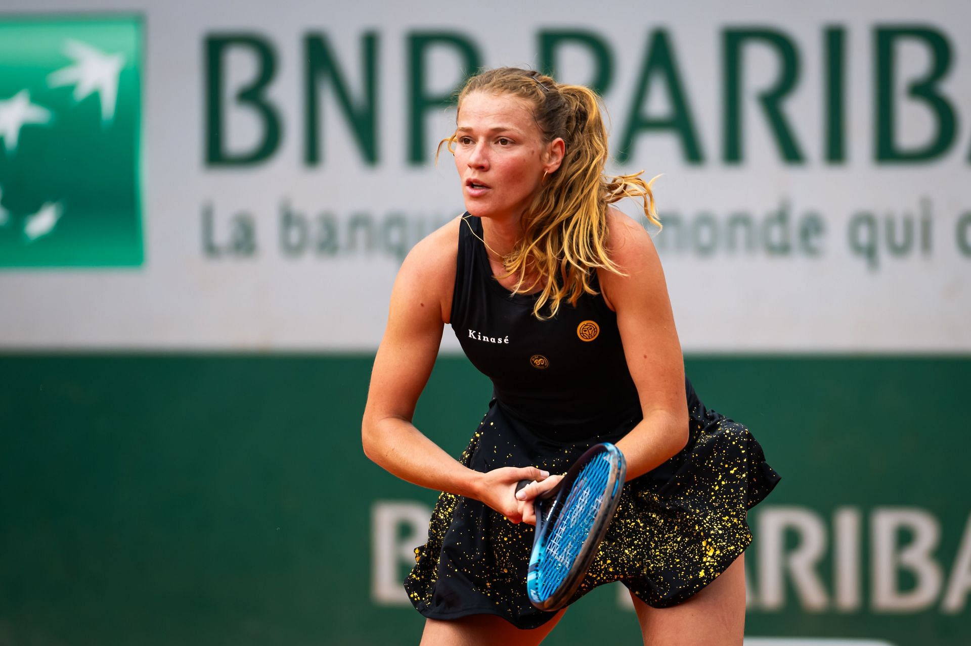 Jessika Ponchet in action at the 2024 French Open (Picture: Getty)