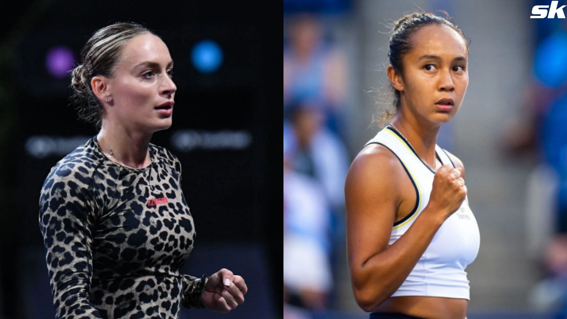 Leylah Fernandez vs Ana Bogdan, Cleveland 2024 R1 (Pictures: Getty)