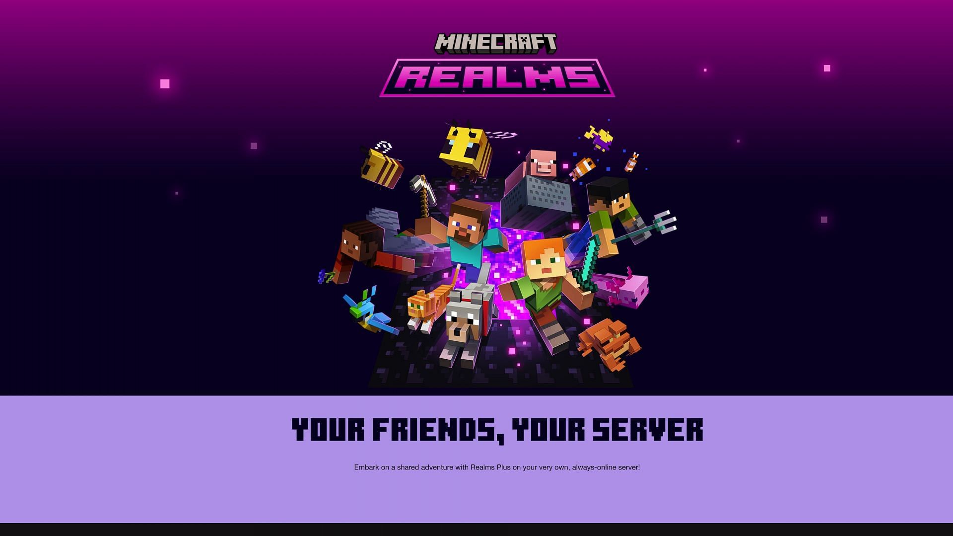 Minecraft players report Realms is not working (Image via Mojang Studios)