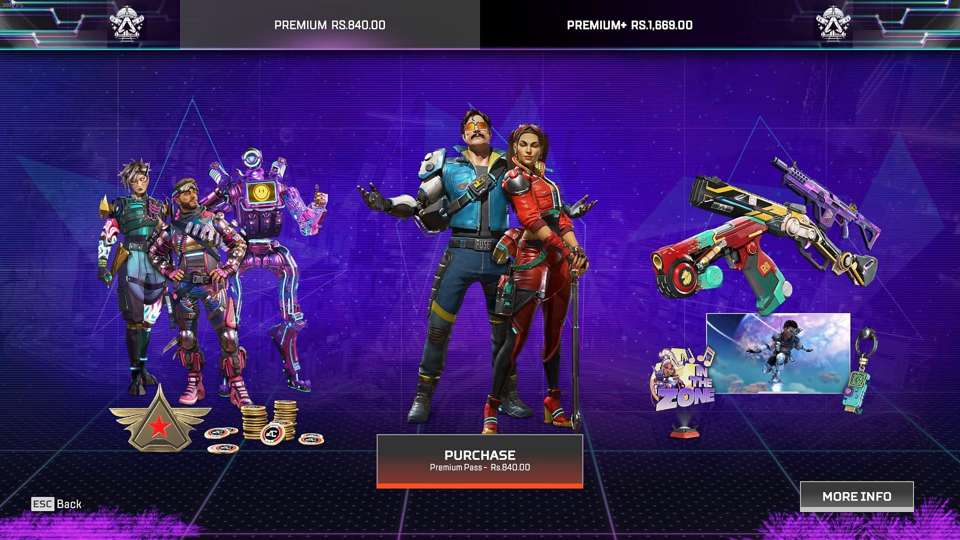 Premium Season 22 Split 1 Battle Pass (Image via EA)