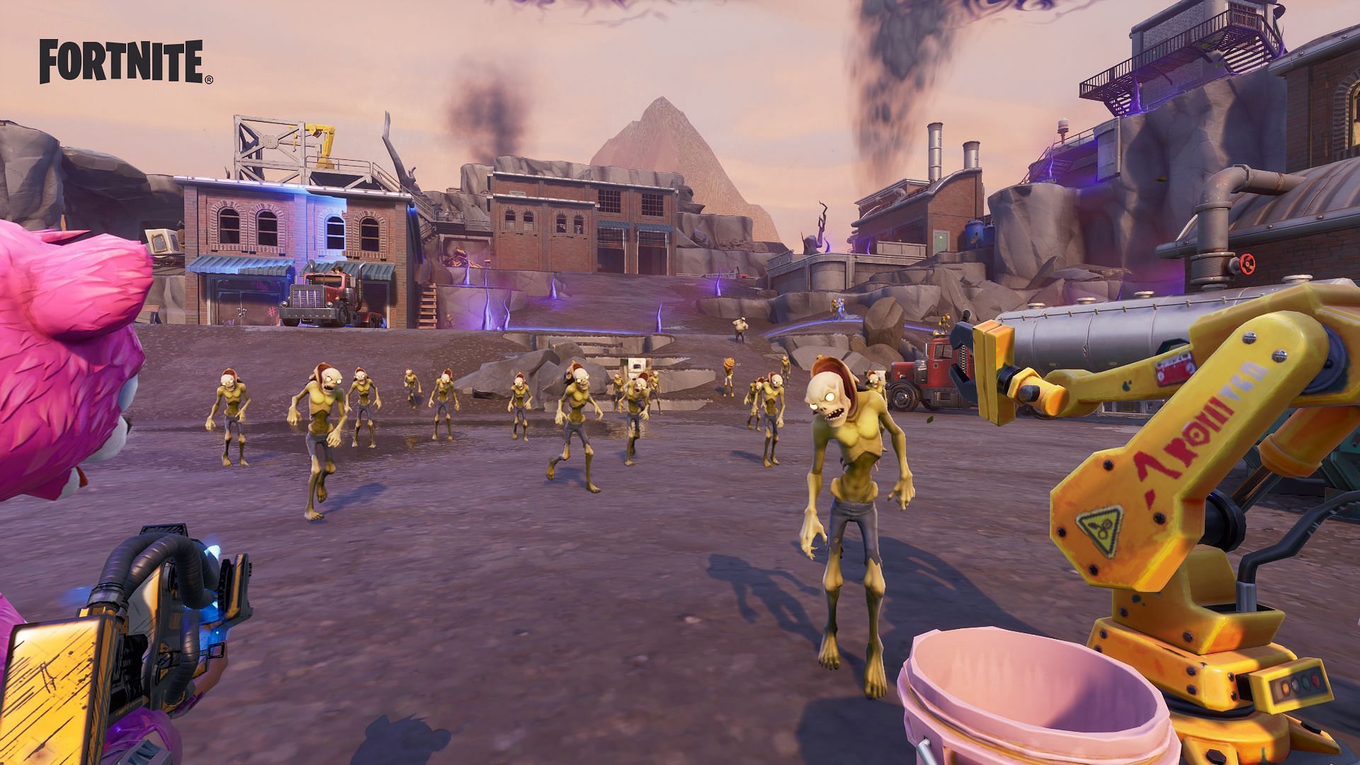 Battle endless hordes for massive XP to easily reach level 200 in Fortnite Chapter 5 Season 3 (Image via Epic Games)