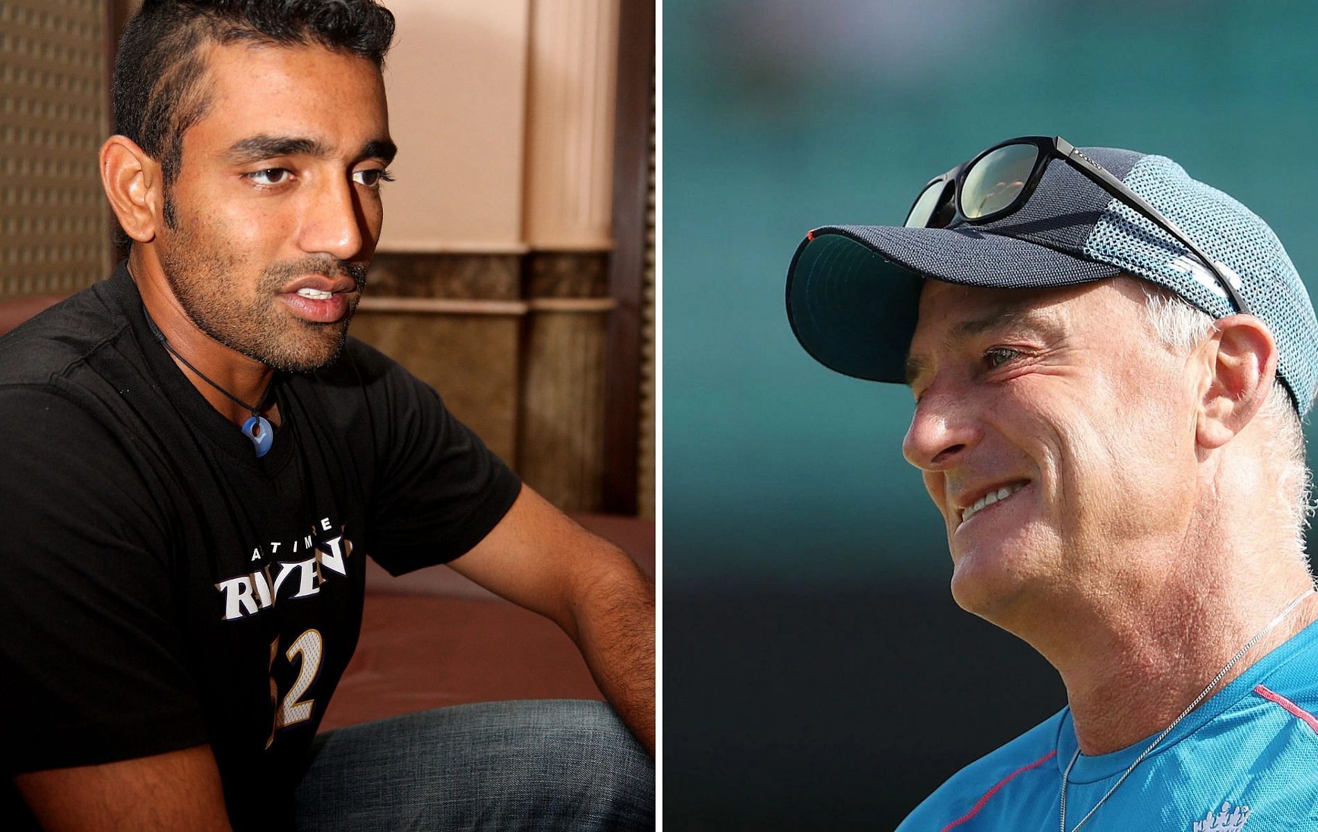 Robin Uthappa (L) and  Graham Thorpe (R) [Credit: Getty]