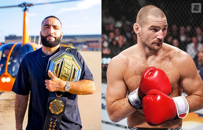 Belal Muhammad humorously describes how a fight with Sean Strickland would play out