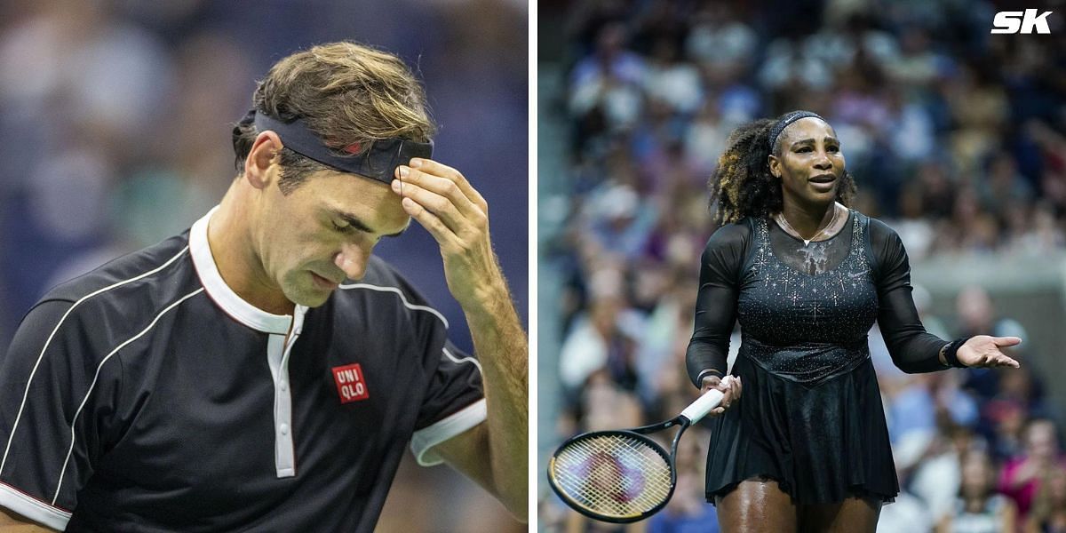 Roger Federer and Serena Williams had a few forgetful defeats at the US Open (Source: Getty)