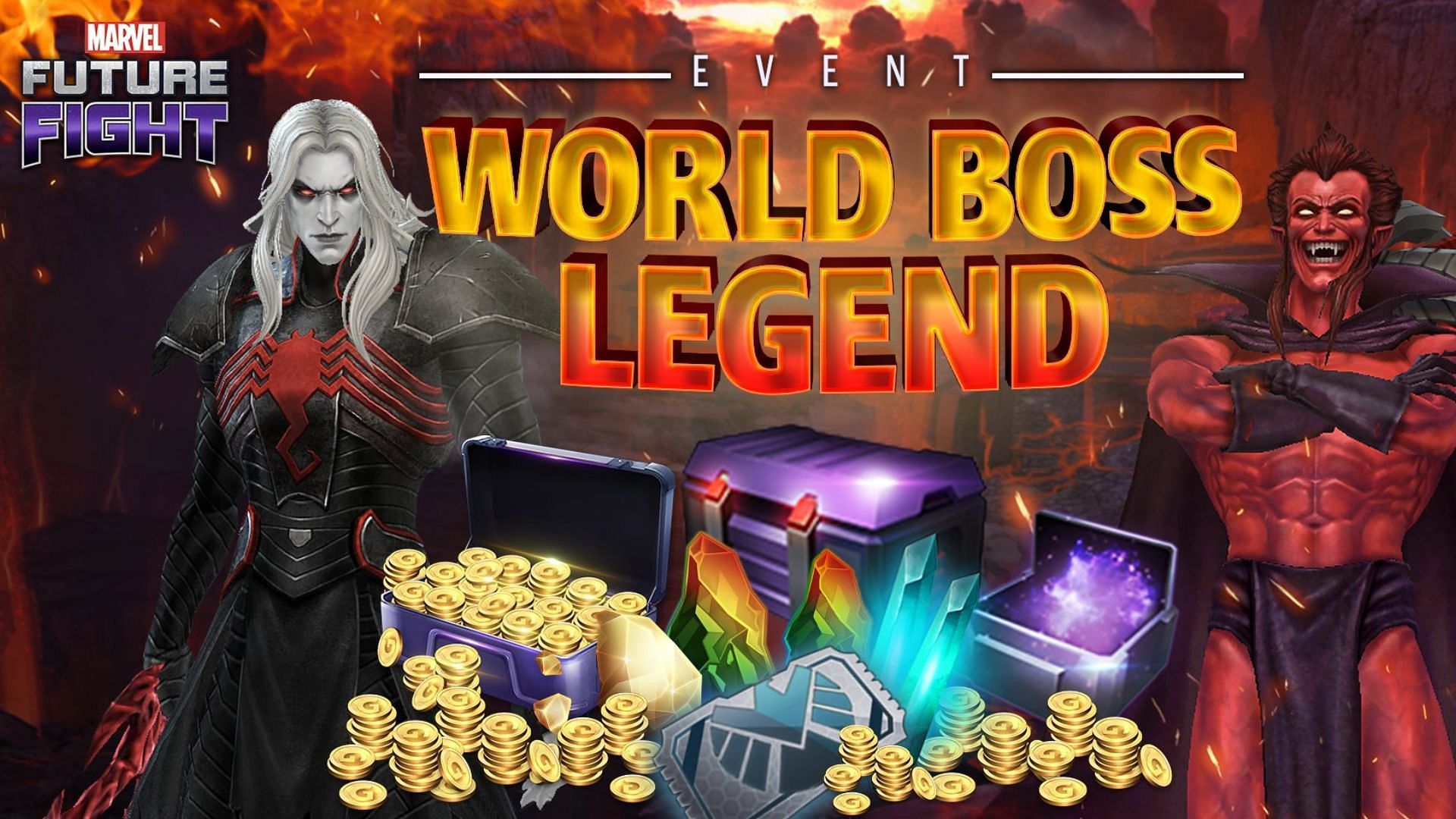 Marvel Future Fight World Boss Legend event is now live (Image via Netmarble)