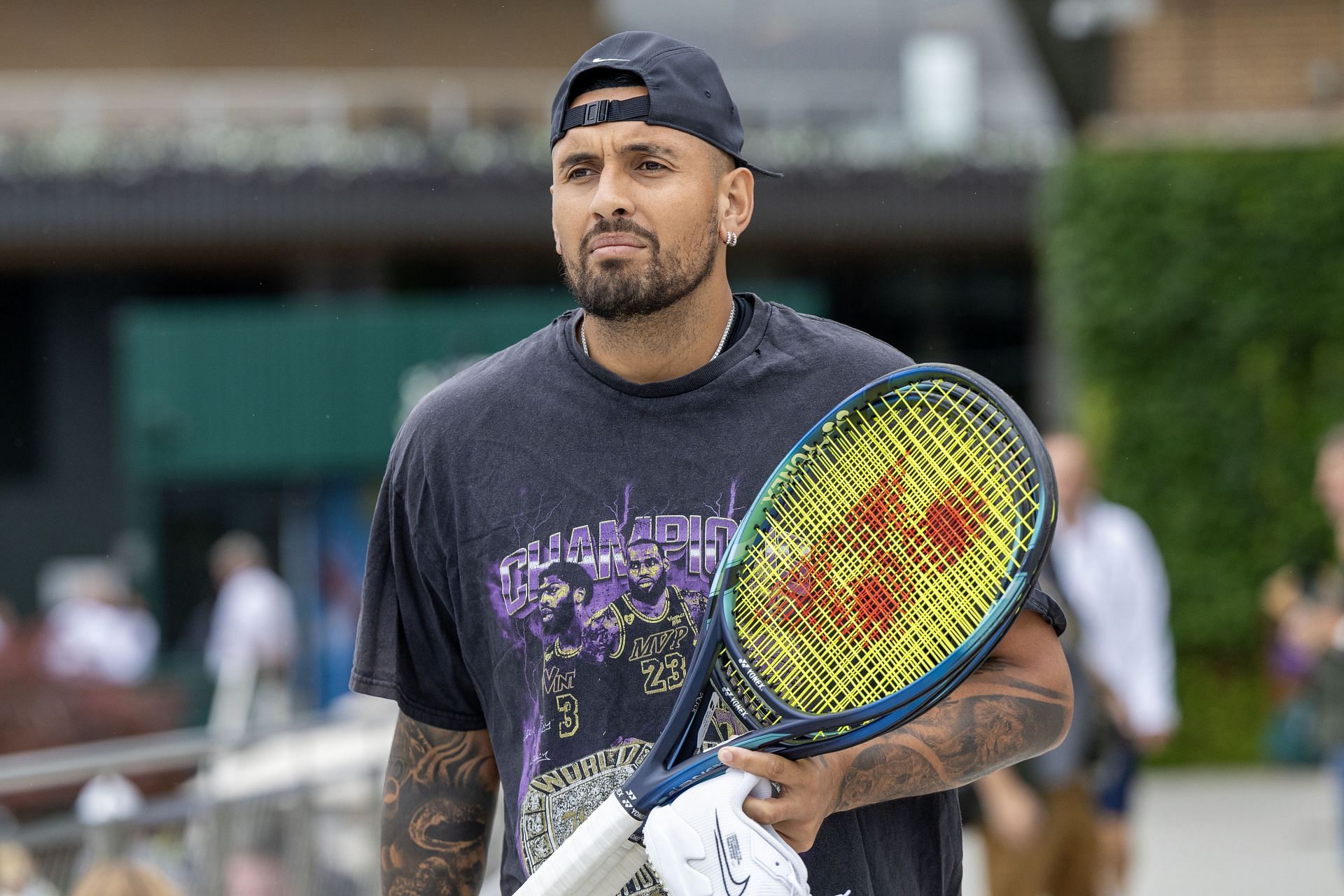 In Picture: Nick Kyrgios. (Image via Getty)