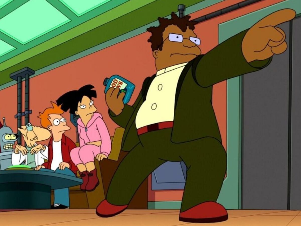 Hermes Conrad in Futurama season 12 (Image via Hulu)