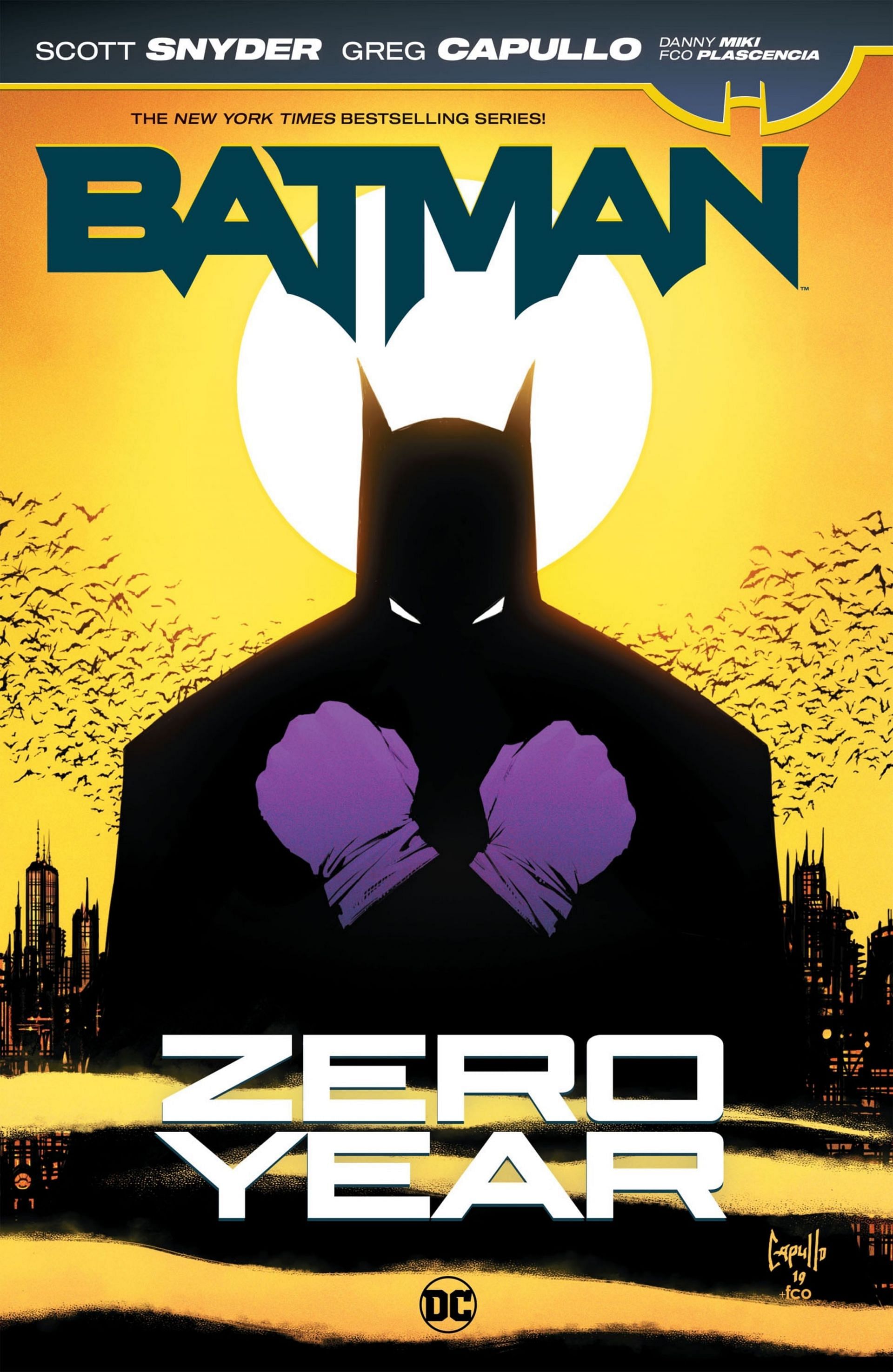 Cover for Batman: Zero Year (Image via DC Comics)