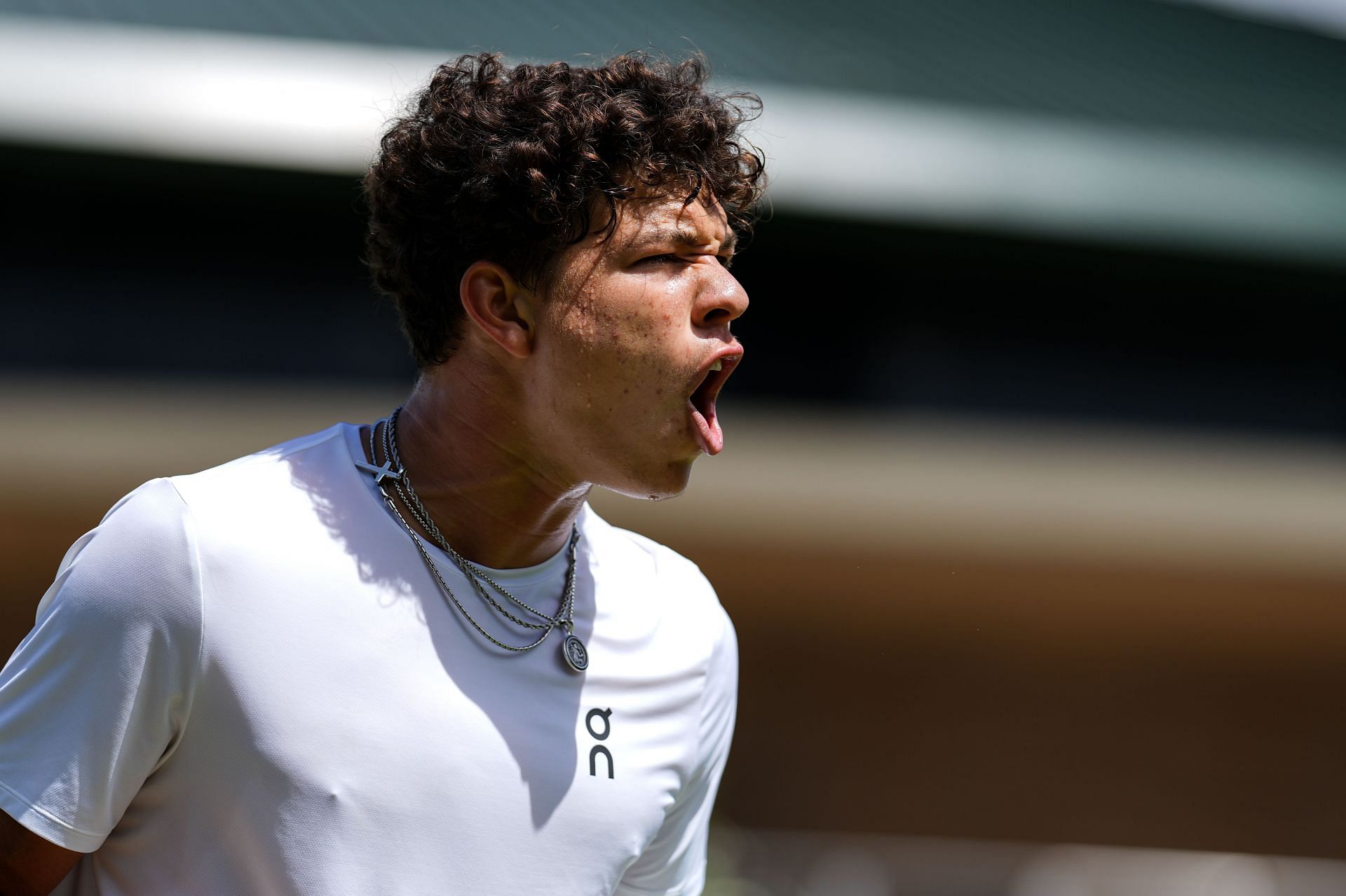 Ben Shelton at The Championships - Wimbledon 2024 - Source: Getty