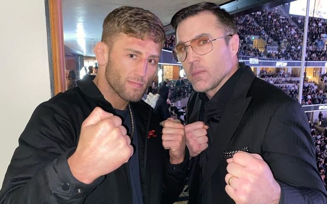 "From one gangster to another" - Chael Sonnen shares hilarious reaction to Oban Elliott's UFC 304 post-fight interview