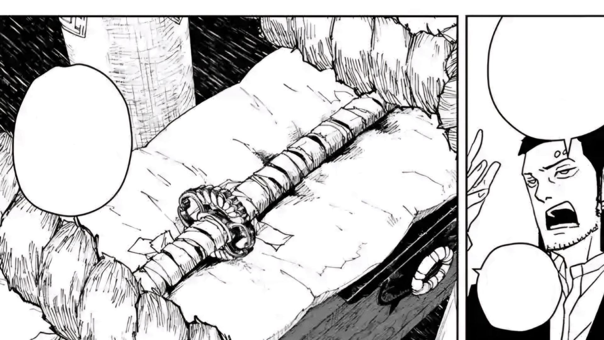 The Shinuchi blade (Image via Shueisha)