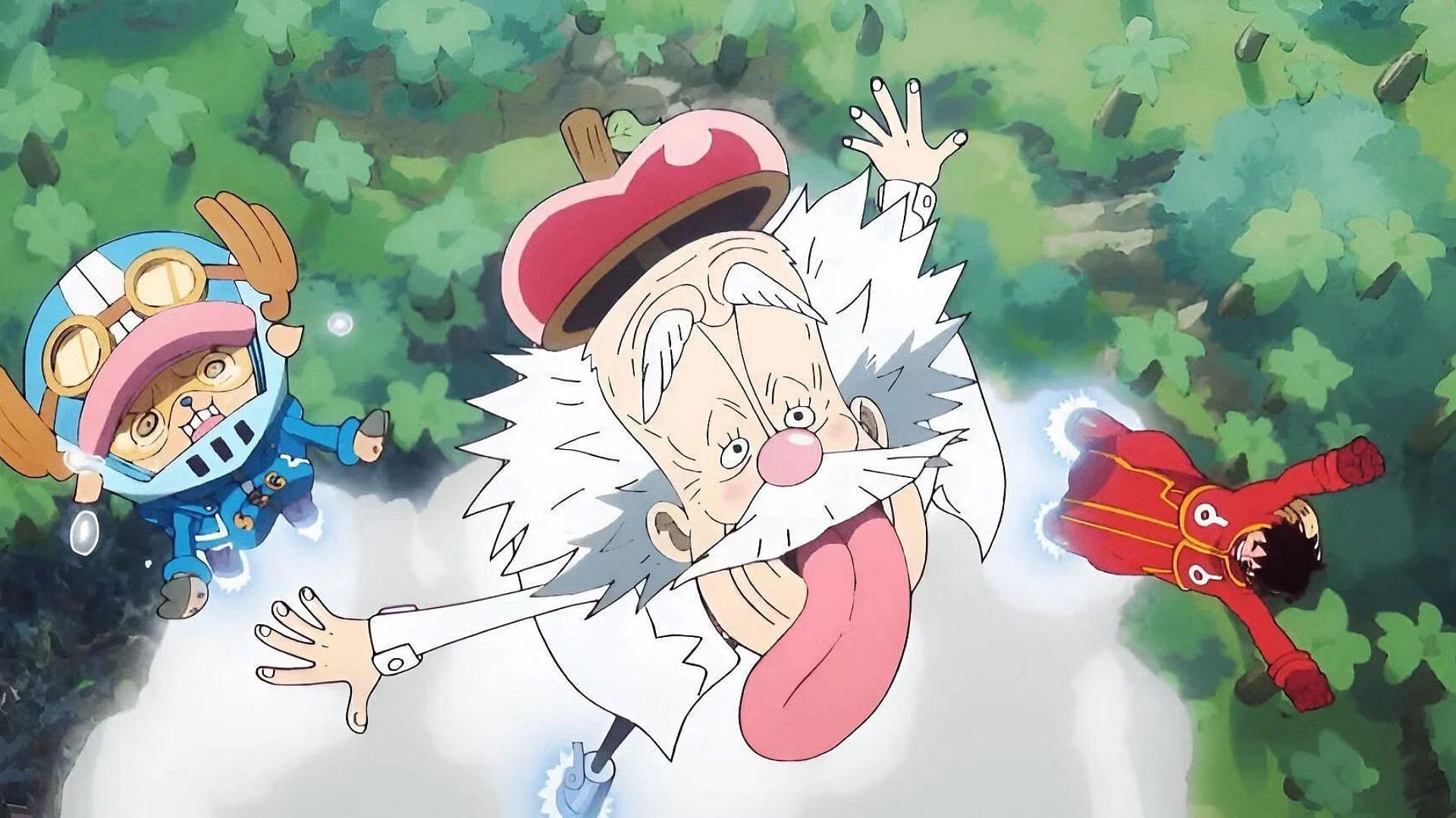 Dr. Vegapunk as shown in the anime (Image via Toei Animation)