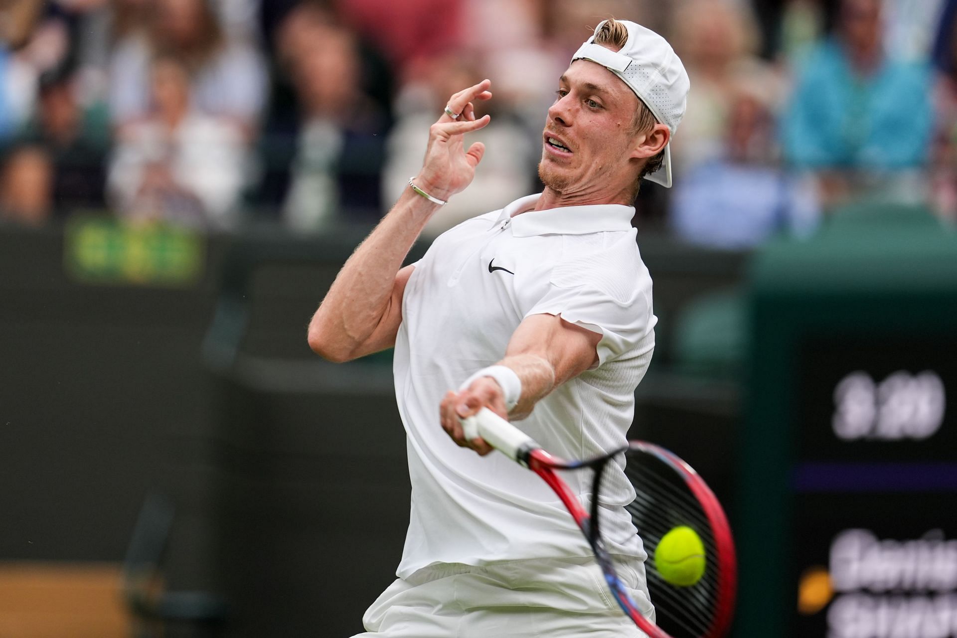 Denis Shapovalov at the 2024 Wimbledon Championships (Picture: Getty)