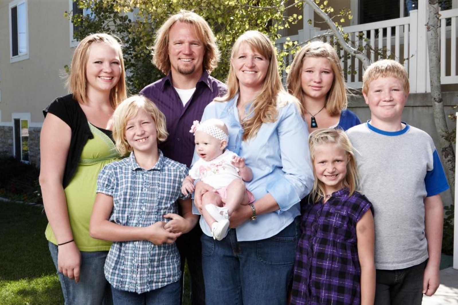 Kody and Christine&#039;s family (Image via TLC)