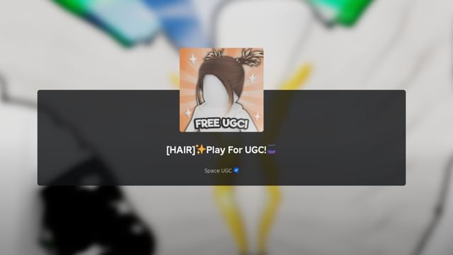 Play for UGC codes