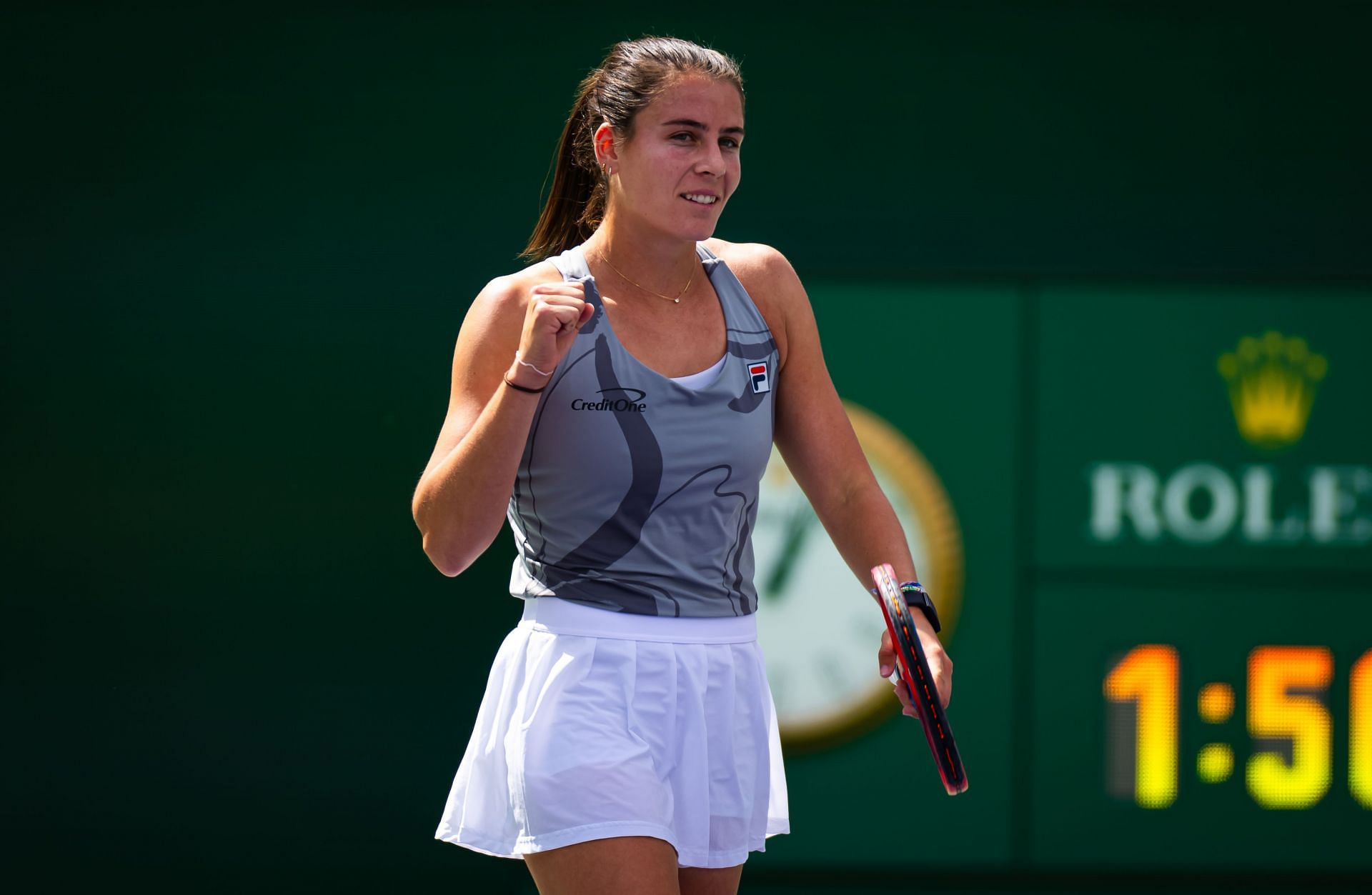 Emma Navarro at the Indian Wells Open 2024. (Photo: Getty)