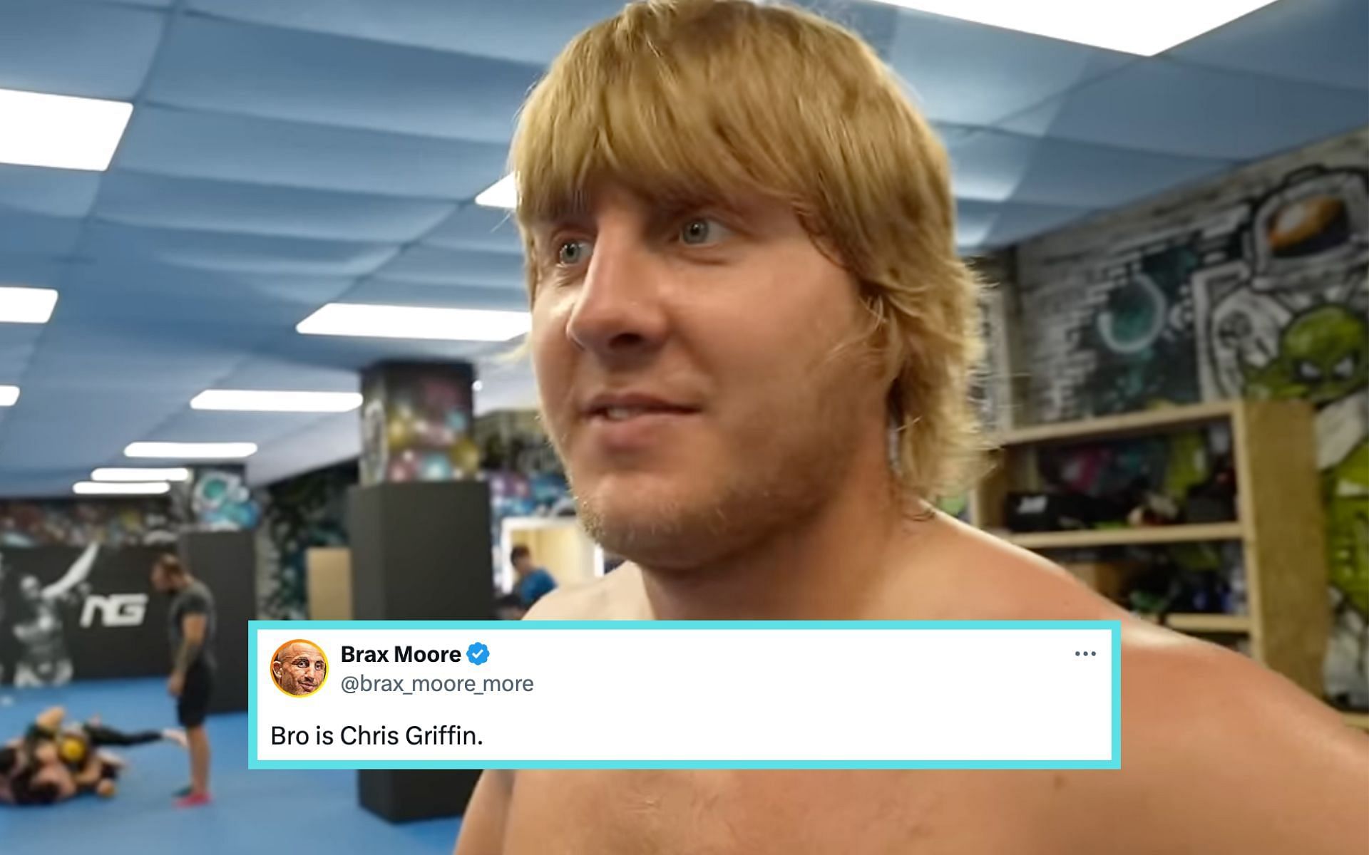 Fans make fun of Paddy Pimblett (pictured) for gaining more weight after submitting Bobby Green at UFC 304. [Image courtesy: Paddy The Baddy on YouTube]