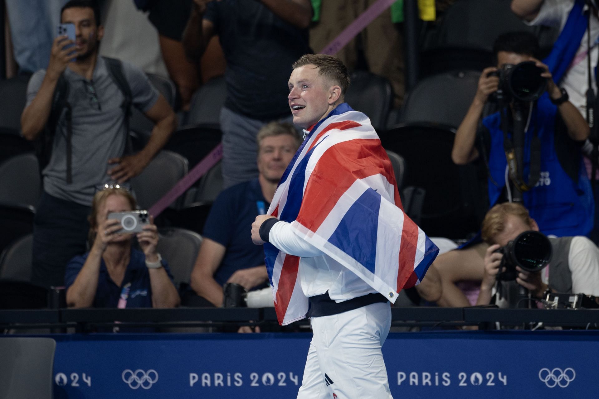 Adam Peaty at the 2024 Paris Olympics - Getty Images