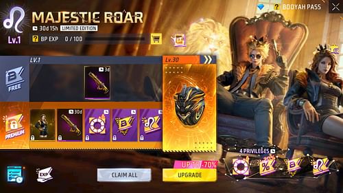 A new Booyah Pass has arrived in Free Fire (Image via Garena)