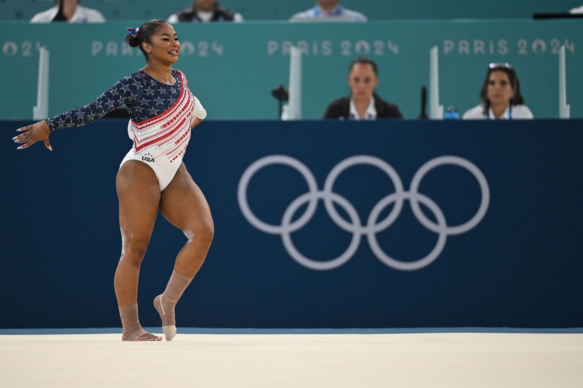 Jordan Chiles at Paris Olympic 2024. (Image by Getty)