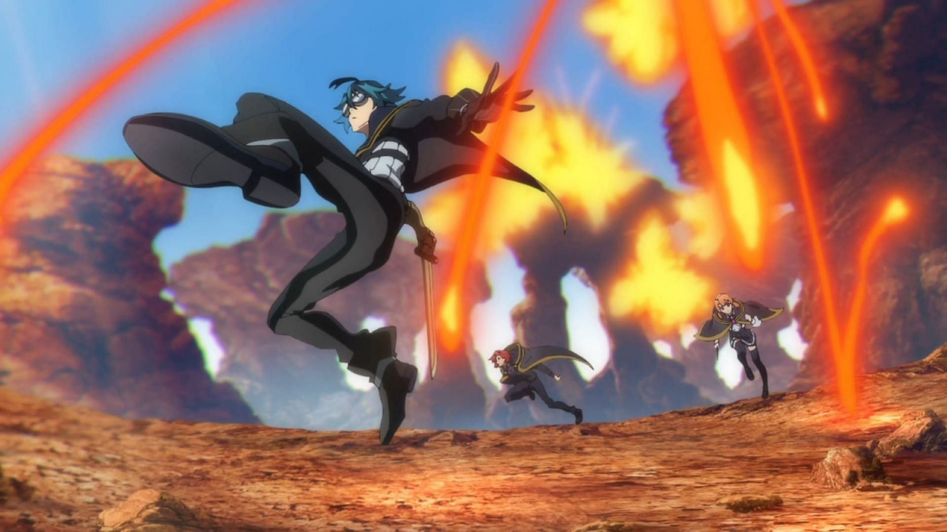 Will Serfort clears the badlands (Image via Actas and Bandai Namco Pictures)