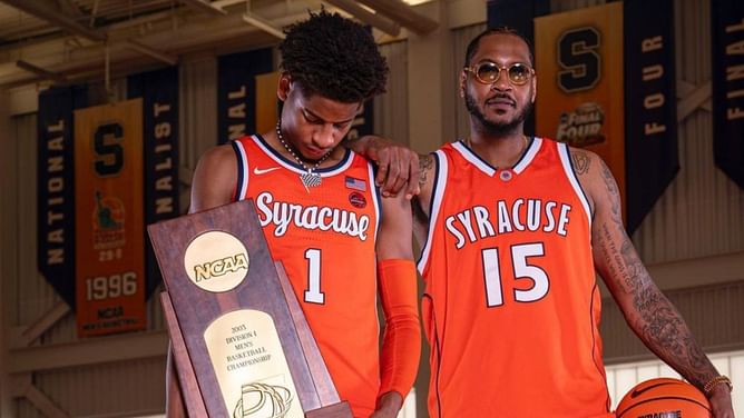 Carmelo Anthony gets candid on prospects of son Kiyan Anthony surpassing him