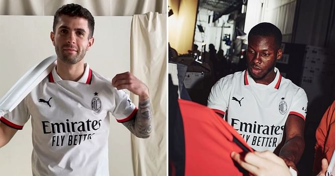 AC Milan unveil cricket-inspired away kit to mark 125th anniversary