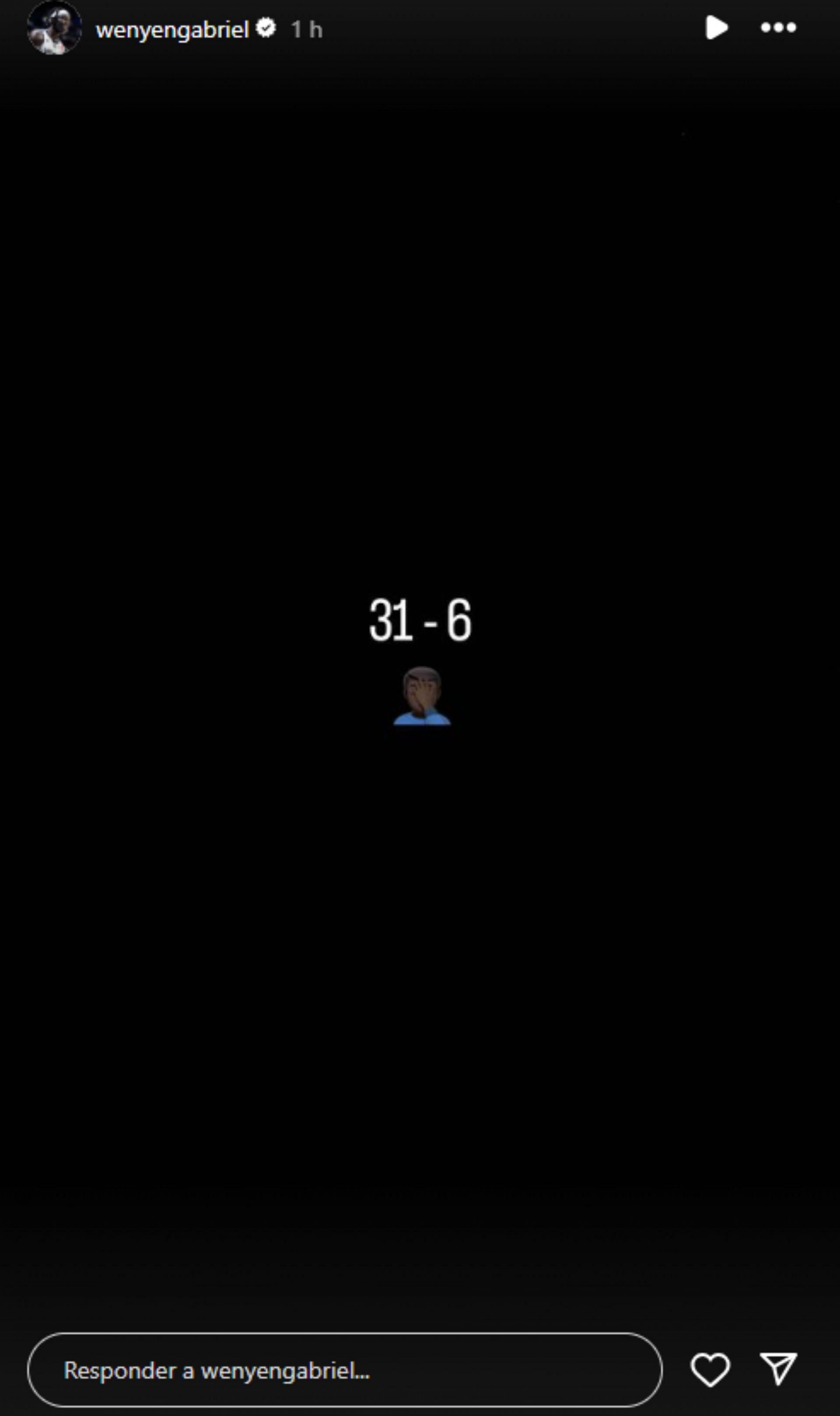 @wenyengabriel - Instagram story