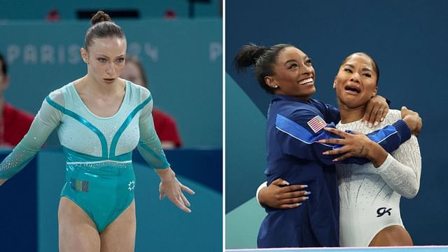 Ana Barbosu (L) recounts dramatic floor finals at Paris Olympics 2024- Source: Getty Images