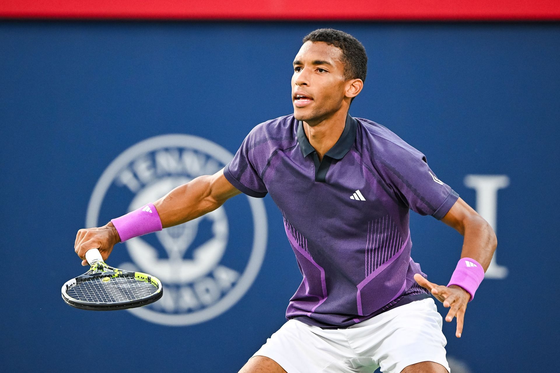 Auger-Aliassime at the Canadian Open 2024. (Photo: Getty)