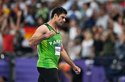 Pakistan's Arshad Nadeem throws 92.97m in second attempt; breaks Olympic Record in javelin throw at Paris 2024