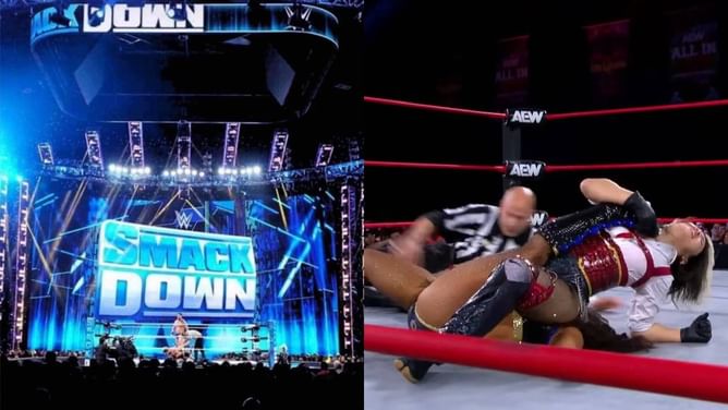 Current champion on SmackDown reacts to former WWE star's AEW debut against Hikaru Shida