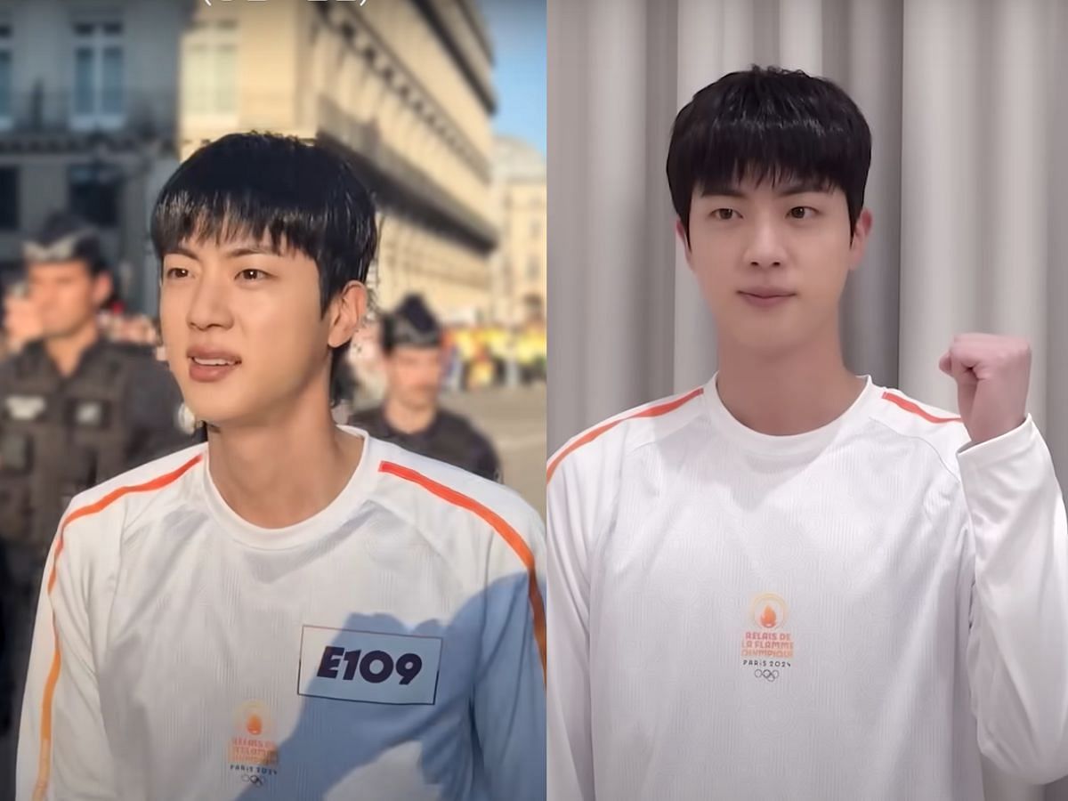 BTS&rsquo; Jin represented South Korea at 2024 Paris Olympics Torchbearer ceremony held on July 15