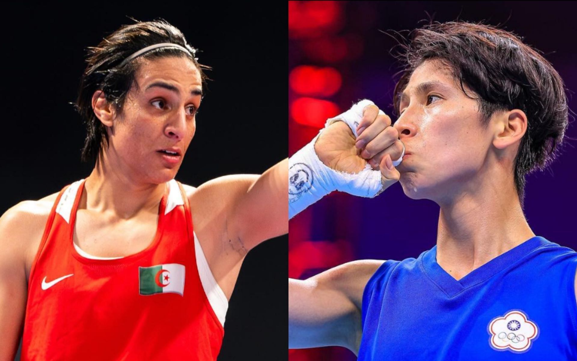 The IBA gave an official statement on the genders of Olympic boxers Imane Khelif (left) and Lin Yu Ting (right). [Image credit: @imane_khelif_10 and @boxing_ting on Instagram]