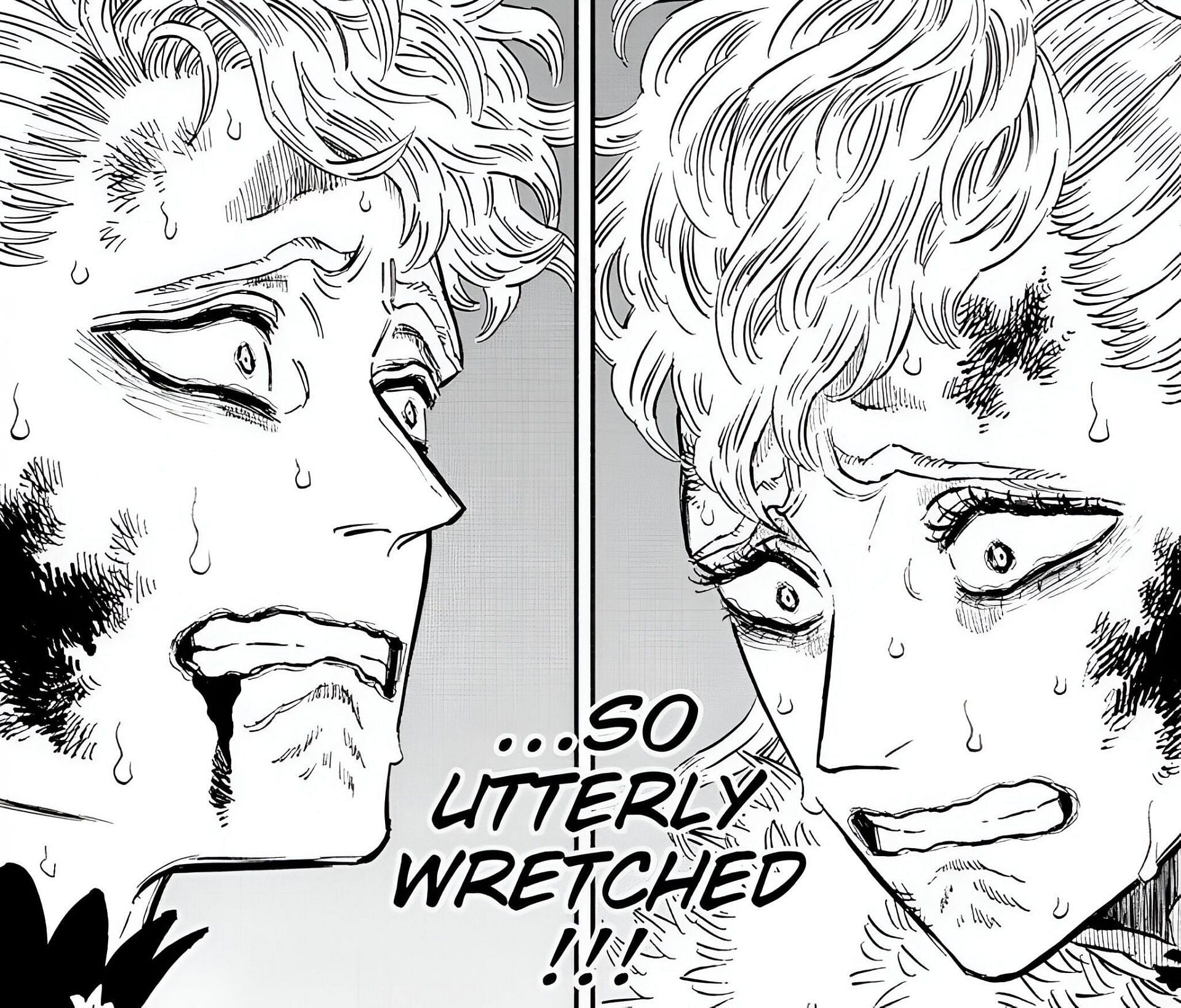 Solid and Nebra as seen in Black Clover Chapter 372 (Image via Shueisha)