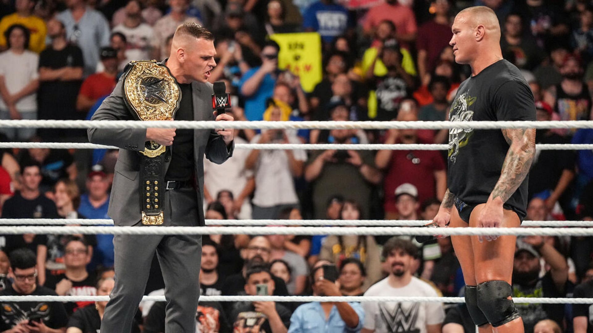 Gunther is testing Randy Orton