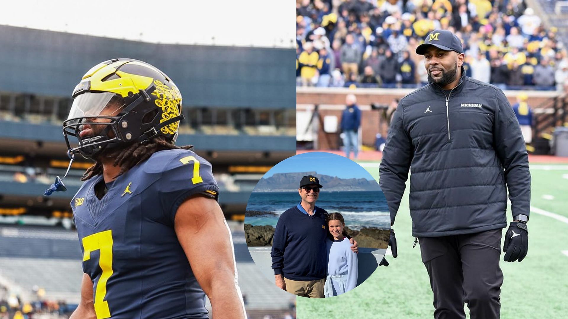 Donovan Edwards on Sherrone Moore and Jim Harbaugh