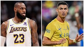 Popular streamer believes LeBron James will surpass Cristiano Ronaldo and land 50 million YouTube subscribers in under 3 days