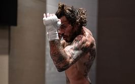 In Photos: Marlon Vera rocks an Erling Haaland jersey in intense training with coach Jason Parillo ahead of UFC Abu Dhabi