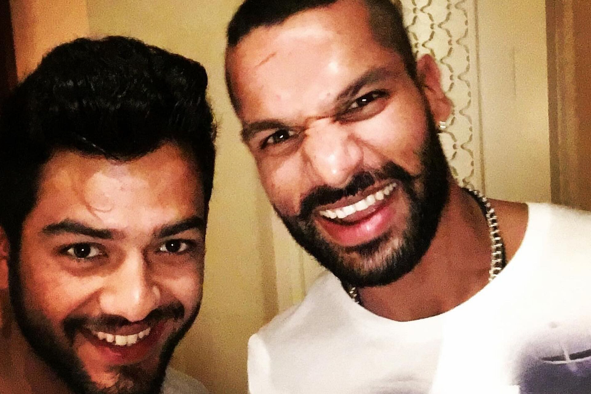 Unmukt Chand congratulates Shikhar Dhawan as the star batter announces his retirement (Image via Instagram-@unmuktchand_official)