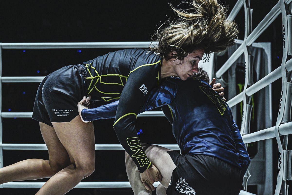 Mayssa Bastos and Danielle Kelly - Photo by ONE Championship