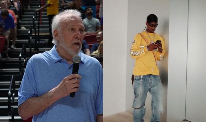SPOTTED: Travis Scott, Greg Popovich & others catch thrilling France vs Germany Olympic basketball game