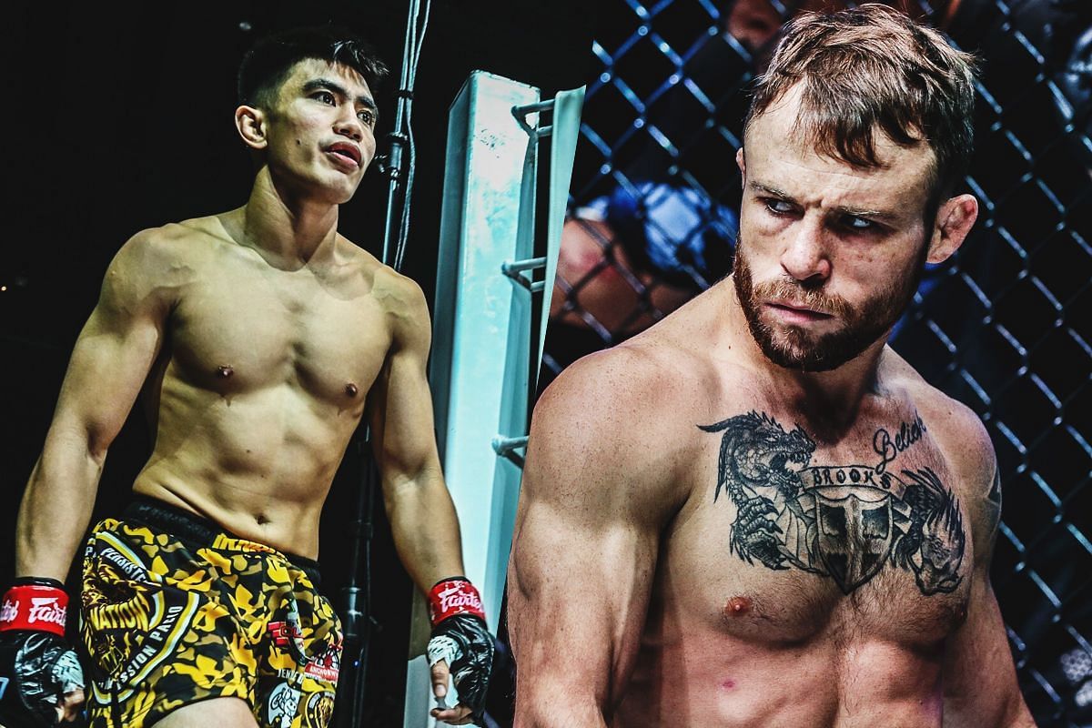 Joshua Pacio and Jarred Brooks - Photo by ONE Championship