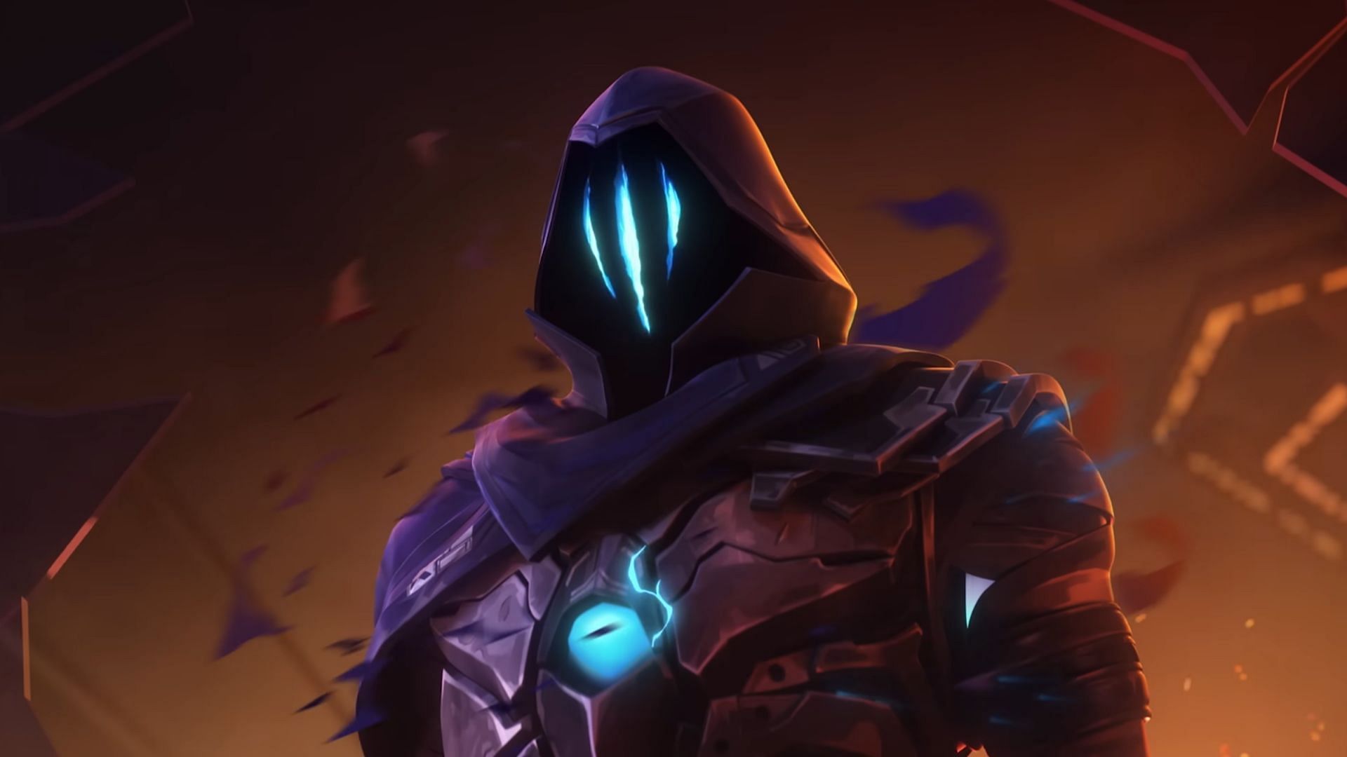 Omen from the cinematic, RECKONING (Image via Riot Games)